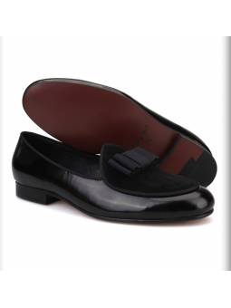 Buy Venetian Loafer - Patent Black Colour Shoe for Men Online UK 11 / US 12 / EUR 45 / Black Patent