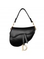 Leather saddle bag