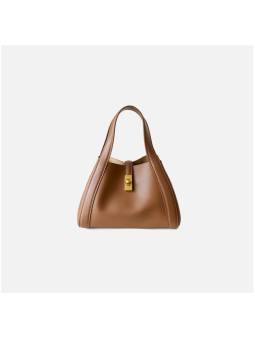 Tintoretto Shoulder bag in cowhide leather Color Brown