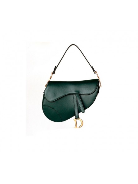 Leather saddle bag