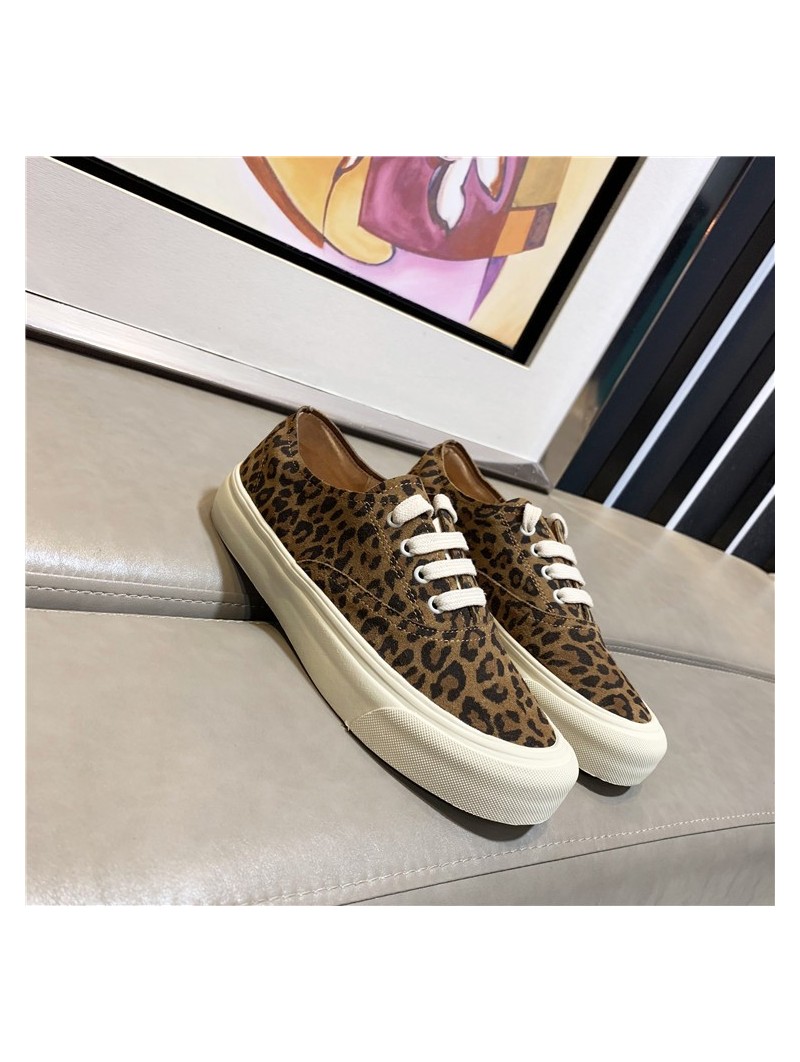 leopard suede Shoes Size 2.5 UK 