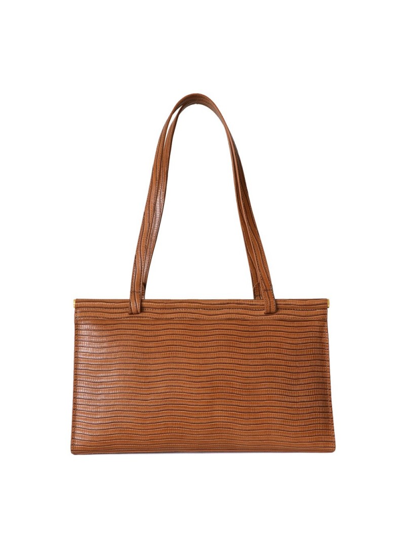 Brown Saint Tropez Epi leather shoulder bag