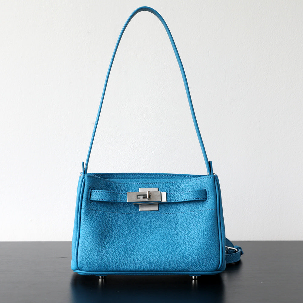 "Maratea" Sac à bandoulière en cuir de vachette